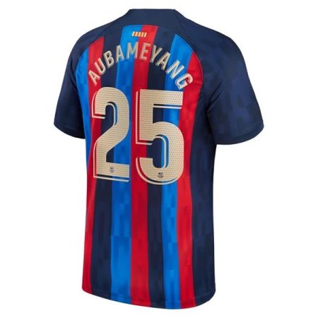 Camisolas de Futebol FC Barcelona Aubameyang 25 Principal 2022-23